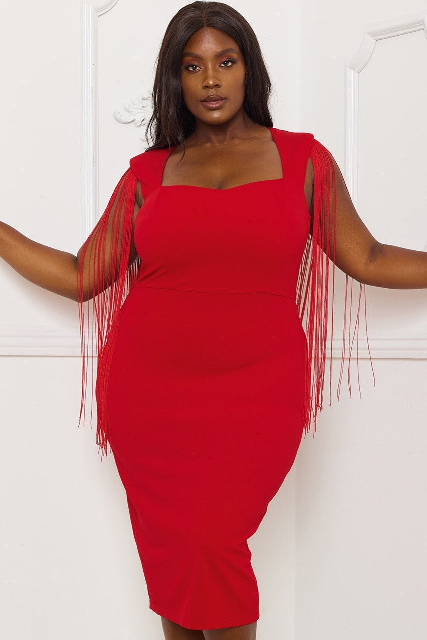 Molly Fringe Party Dress (Plus Size) Vintage Cowgirl Molly Fringe Party Dress (Plus Size) Vintage Cowgirl
