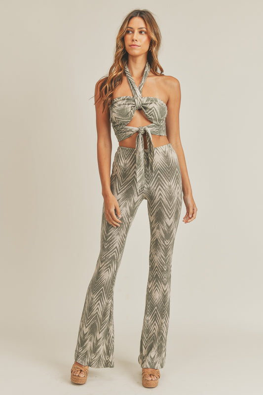 Getaway 23' Halter top and Pant Set